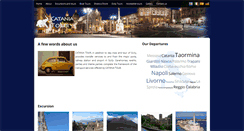 Desktop Screenshot of cataniatour.com